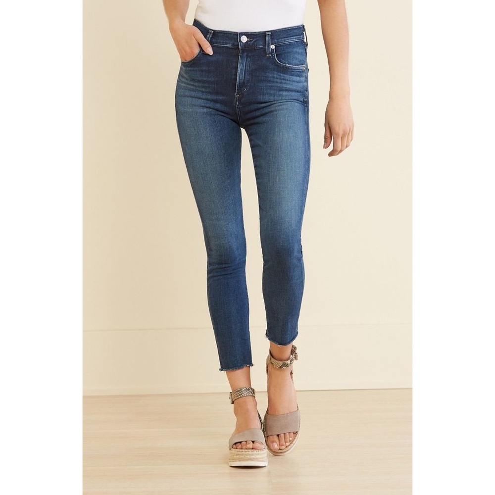 AGOLDE Sophie Mid Rise Crop Jeans sz 26